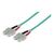 Intellinet Fibre Optic Patch Cable, OM3, SC/SC, 2m, Aqua | 750837