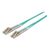 Intellinet Fibre Optic Patch Cable, OM3, LC/LC, 1m, Aqua | 750868