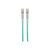 Intellinet Fibre Optic Patch Cable, OM3, LC/LC, 1m, Aqua | 750868
