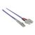 Intellinet Fibre Optic Patch Cable, OM4, LC/SC, 5m, Viol | 751056