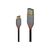 Lindy Black Line - USB cable - USB-C (M) to USB Type A (F | 36895