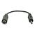 Lindy - Power adapter - DC jack 5.5 x 2.5 mm (F) to DC ja | 70262