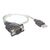 Manhattan USB-A to Serial Converter cable, 45cm, Male to | 205146