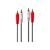 Lindy Premium - Audio cable - RCA x 2 (M) to RCA x 2 (M)  | 35664