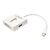 Lindy Mini DisplayPort 1.2 to HDMI, VGA & DVI-D Active Ad | 41035