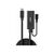 Lindy - USB cable - USB Type A, Micro-USB Type B (F) to 2 | 43344