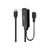 Lindy - USB cable - USB Type A, Micro-USB Type B (F) to 2 | 43344