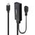 Lindy - USB cable - USB Type A, Micro-USB Type B (F) to 2 | 43344