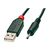 Lindy - USB power cable - DC jack 2.3 x 0.7 mm (M) to USB | 70265