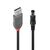 Lindy - USB power cable - DC jack 5.5 x 2.5 mm (M) to USB | 70267