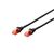 Digitus CAT 6 U/UTP patch cord / 0.5 m / Cat6 /  | DK-1612-005/BL
