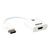 ATEN VC986B - Adapter - DisplayPort male to HDMI female - 18 cm -