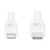 Manhattan USB-C to Lightning Cable, Charge & Sync, 2m, W | 394529