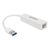 Manhattan USB-A Gigabit Network Adapter, White, 10/100/1 | 506847