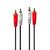 Lindy Premium - Audio cable - RCA x 2 (M) to RCA x 2 (M)  | 35661