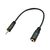 Lindy Premium - Audio adaptor - stereo mini jack (F) to s | 35698