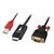 Lindy HDMI to VGA Adapter cable - Video converter - HDMI  | 41456