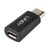 Lindy - USB adapter - Micro-USB Type B (F) to USB-C (M) - | 41896