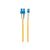 Intellinet Fibre Optic Patch Cable, OS2, LC/SC, 3m, Yell | 472050