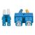 Intellinet Fibre Optic Patch Cable, OS2, LC/SC, 3m, Yell | 472050