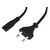 Lindy - Power cable - IEC 60320 C7 to Europlug (M) - 3 m  | 30422