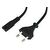Lindy - Power cable - IEC 60320 C7 to Europlug (M) - 3 m  | 30422
