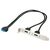 Lindy 2 Port USB 3.0 PC Back Plate - USB panel - USB (F)  | 33096