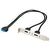Lindy 2 Port USB 3.0 PC Back Plate - USB panel - USB (F)  | 33096