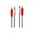 Lindy Premium - Audio cable - RCA x 2 (M) to RCA x 2 (M)  | 35666