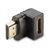 Lindy 90° Adapter - Down - HDMI right angle adapter - HDM | 41085
