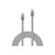 Lindy - Patch cable - RJ-45 (M) to RJ-45 (M) - 2 m - UTP  | 47492