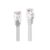 Lindy - Patch cable - RJ-45 (M) to RJ-45 (M) - 1 m - UTP  | 47501