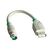 Lindy - Mouse adapter - USB (F) to PS/2 (M) - 15 cm | 70002
