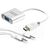Inca IHTVJ-7 HDMI to VGA Converter White IHTVJ7