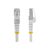 StarTech.com 1m CAT6a Ethernet Cable - Whit | NLWH-1M-CAT6A-PATCH