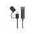 Manhattan USB-C & USB-A to 3.5 mm Stereo Audio Aux Adapt | 153560