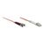 Intellinet Fiber Optic Patch Cable, OM2, LC/ST, 2m, Oran | 470414