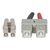 Intellinet Fibre Optic Patch Cable, OM3, LC/SC, 1m, Aqua | 750912