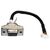 Shuttle PVG01 - VGA cable - HD-15 (VGA) (F) - 16 cm - for Shuttle