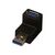 Lindy USB 3.0 90 Degree Up Type A Male to Female Right An | 71261