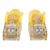 Intellinet Network Patch Cable, Cat6, 5m, Yellow, CCA, U | 343725