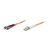 Intellinet Fiber Optic Patch Cable, OM2, LC/ST, 1m, Oran | 470360
