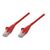 Intellinet Network Patch Cable, Cat6A, 0.25m, Red, Coppe | 737029