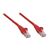 Intellinet Network Patch Cable, Cat6A, 0.25m, Red, Coppe | 737029
