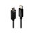 Lindy - Video / audio cable - DisplayPort (M) latched to  | 36920