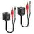 LINDY Stereo Audio Extender Cat.5/6 (Transmitter and Rece | 70460