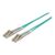 Intellinet Fibre Optic Patch Cable, OM3, LC/LC, 2m, Aqua | 750134