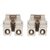 Intellinet Fibre Optic Patch Cable, OM4, LC/LC, 2m, Viol | 750882