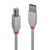 Lindy Anthra Line - USB cable - USB (M) to USB Type B (M) | 36685