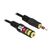 DeLOCK - Headset extension cable - 4-pole mini jack (M) t | 84668